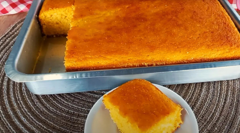 Bolo de Milho sem açúcar